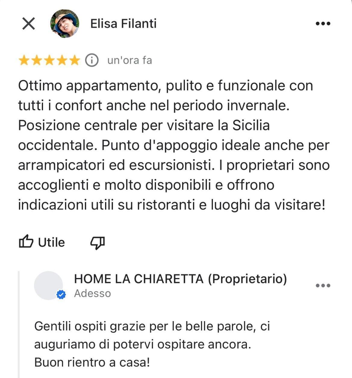 Home La Chiaretta ブゼート・パリッツォーロ エクステリア 写真